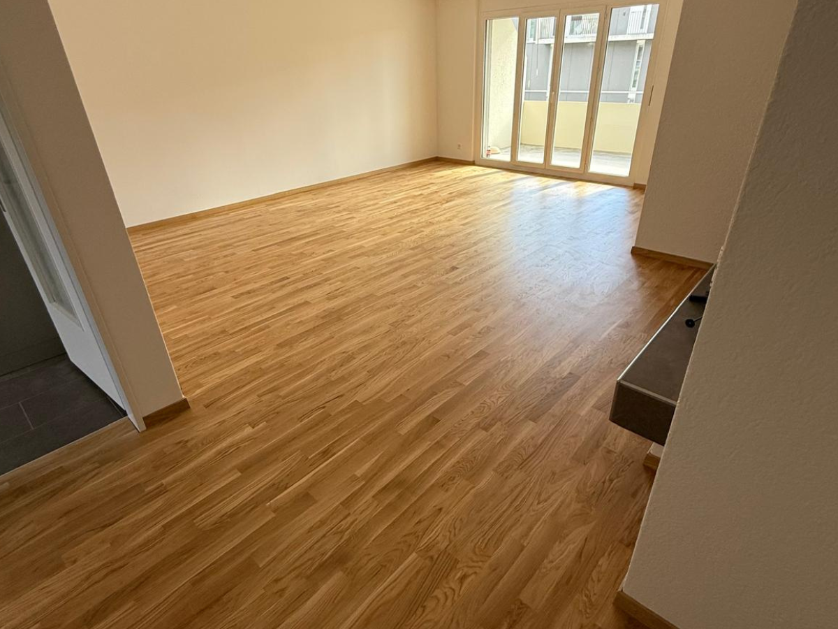 Parkett verlegen Biel – Raumansicht