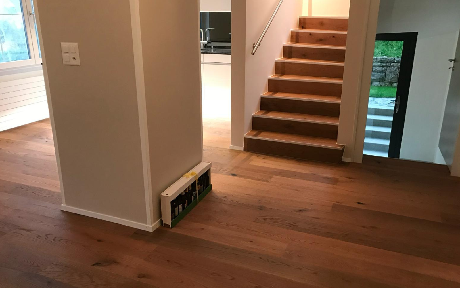 Bodenprojekt – Gesamtansicht / Vorher-Nachher