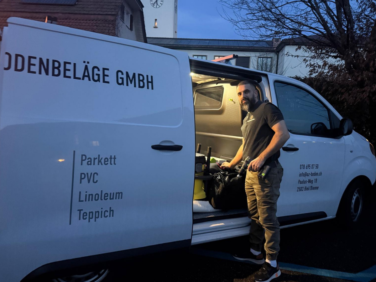 AZ Bodenbeläge Team – Standort Biel BE